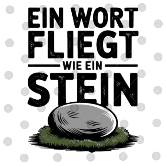 Do Not Disturb Rock Resting Peacefully on Grass Digital Files