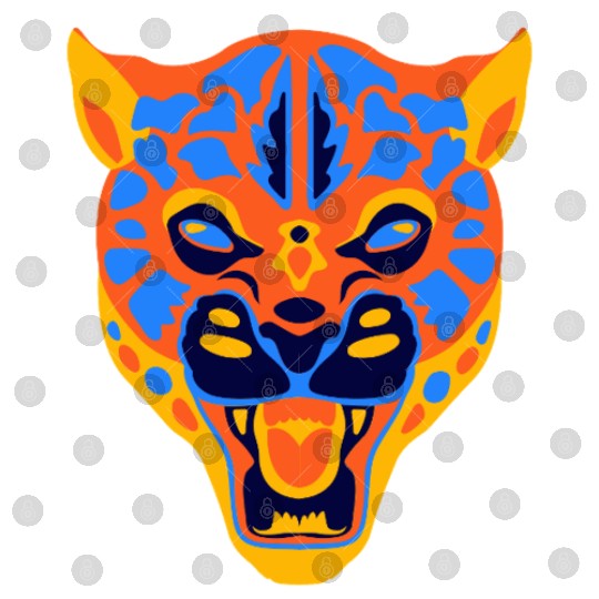 Vivid Jaguar Bold Print Digital Files