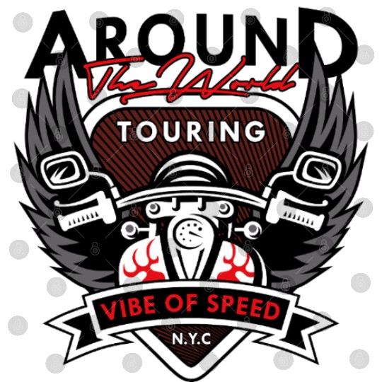 Vibe of Speed Motorcycle Artwork Digital Files