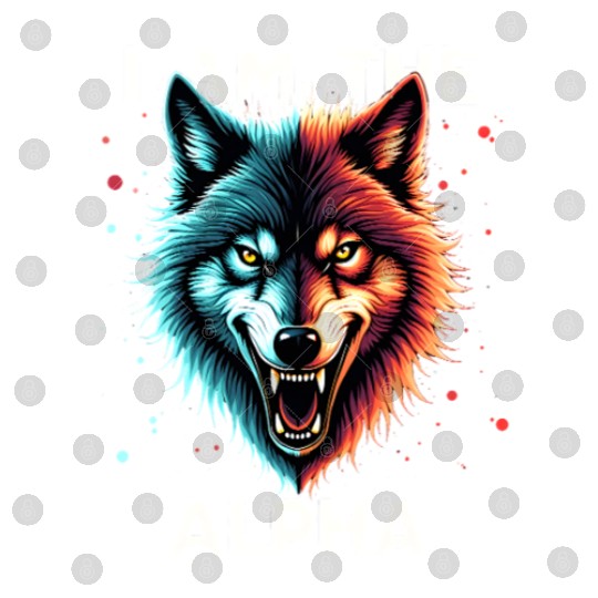 I Am The Alpha Wolf Digital Files