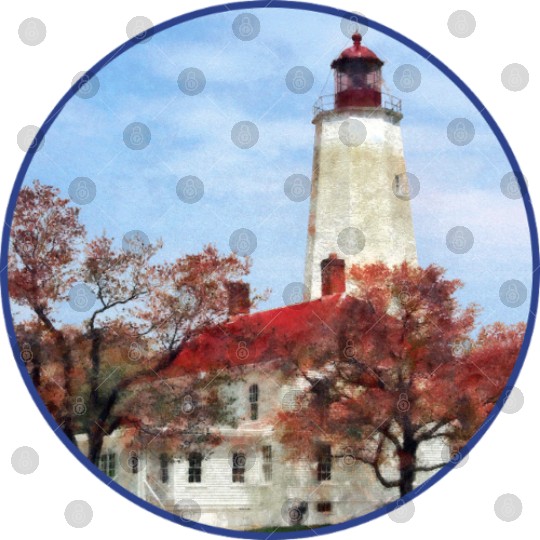 Lighthouse at Sandy Hook NJ Digital Files