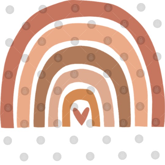 Earth Tones Abstract Rainbow Design Digital Files