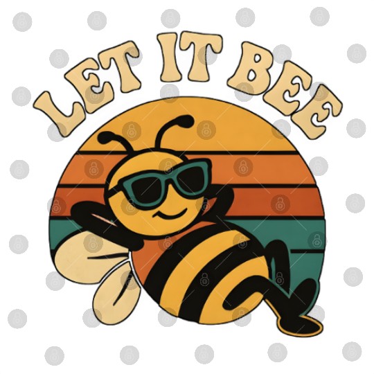 Chill Bee Sunsetting Design Digital Files
