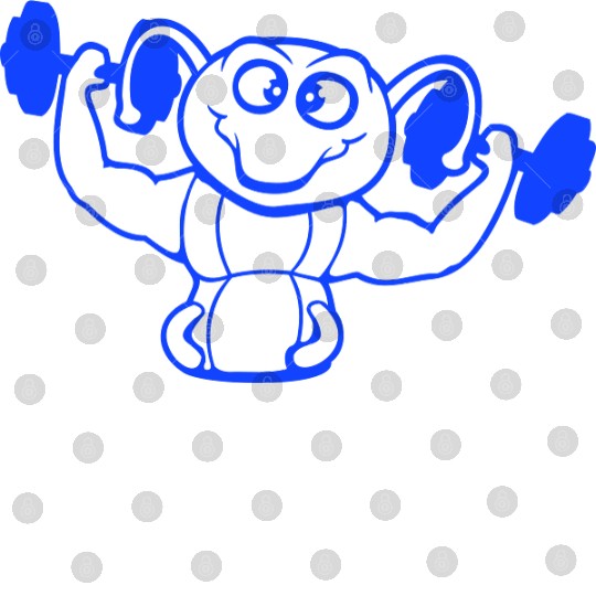 Caterpillar Bodybuilder Muscle Building Strong Fit Digital Files