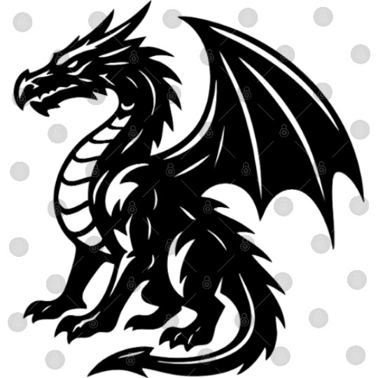 Majestic Dragon – Powerful Fantasy Creature Digital Files