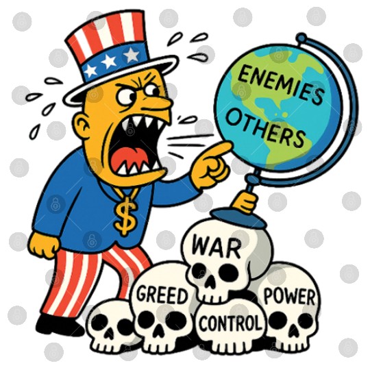 Angry Uncle America Confronts Global Enemies Digital Files