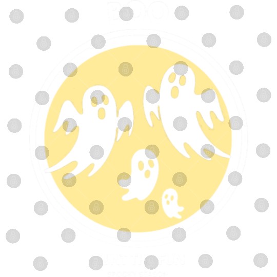 Boo Ghost Halloween Spooky Season Digital Files