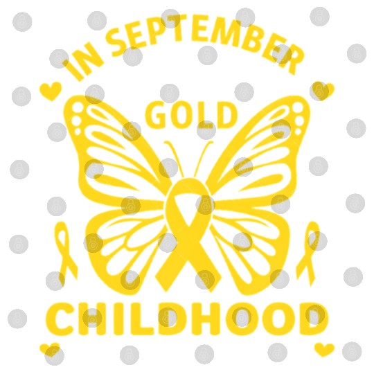 In September We Wear Gold , Childhood Cancer  Digital Files