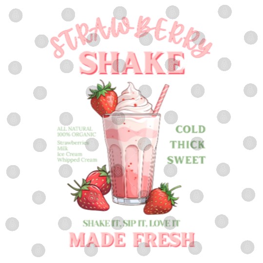 Strawberry Shake Digital Files