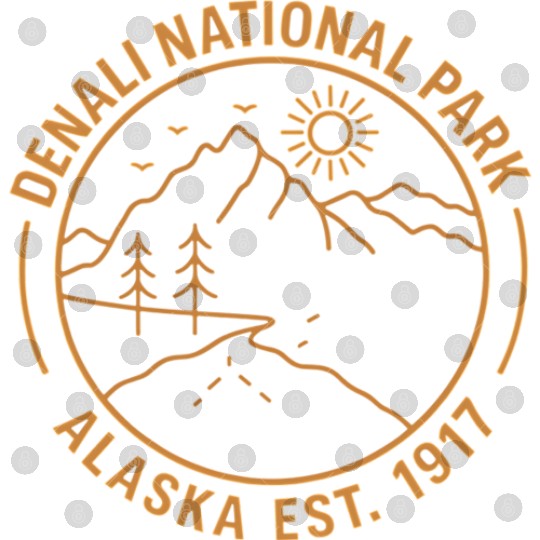 Denali Mountain Alaska National Park Digital Files