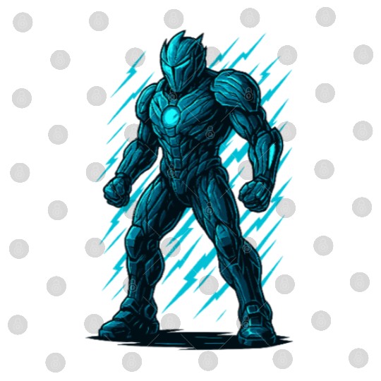 Futuristic Battle Armor Hero Cyber Robot Digital Files