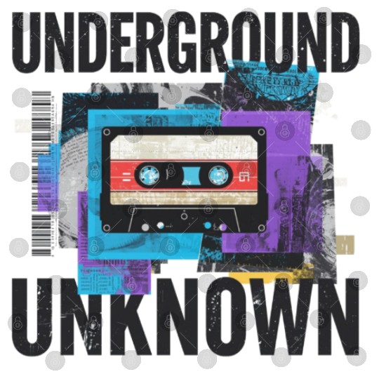 Underground Cassette Tape Urban Art Digital Files