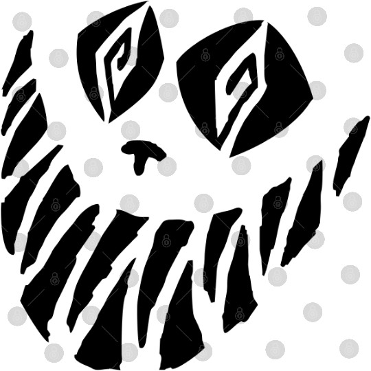 Crazy Cheshire Cat Face Digital Files