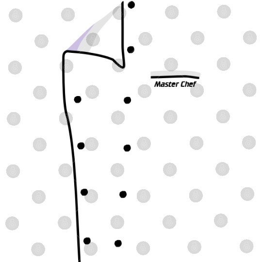 Chef jacket Digital Files