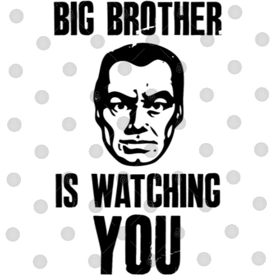 Big Brother Is Watching You Digital Files