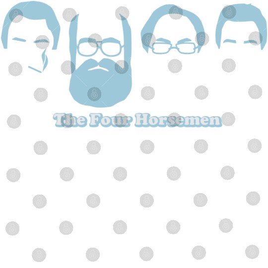 The Four Horsemen Digital Files Digital Files light blue