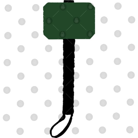 Thor Hammer Silhouette Digital Files