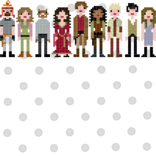 Firefly Cast Cross Stitch Digital Files