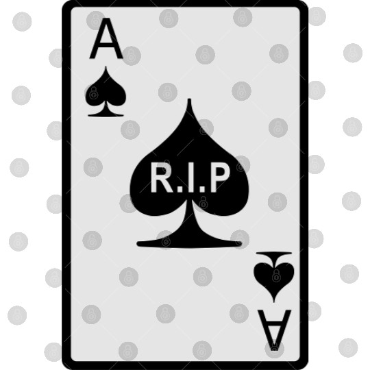 Rest in Peace Ace of Spades Digital Files