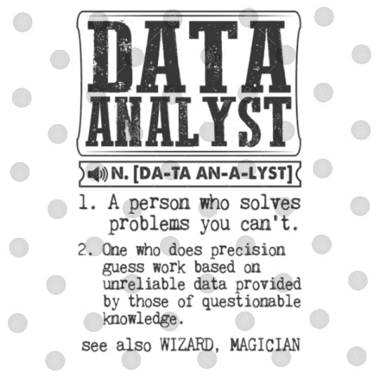 Data Analyst Definition Gift Mug Digital Files