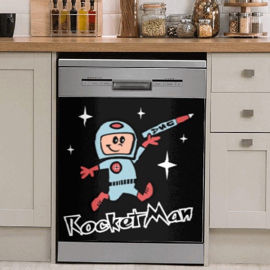 Rocket Man Dish Washer Covers