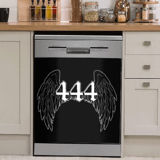 White Angel Wings Dish Washer Covers