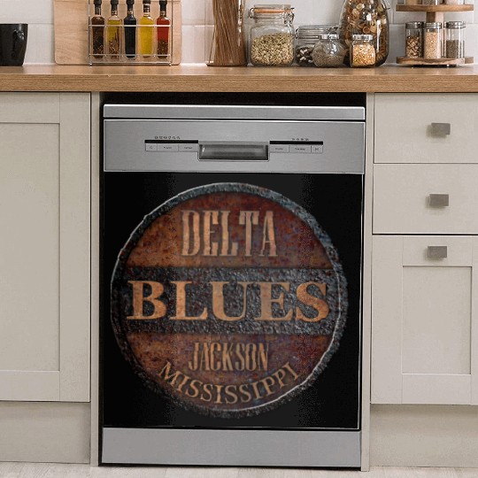 rusty delta blues jackson Dish Washer Covers