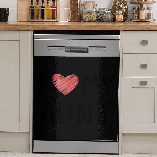 I Love My Aunt Dish Washer Covers