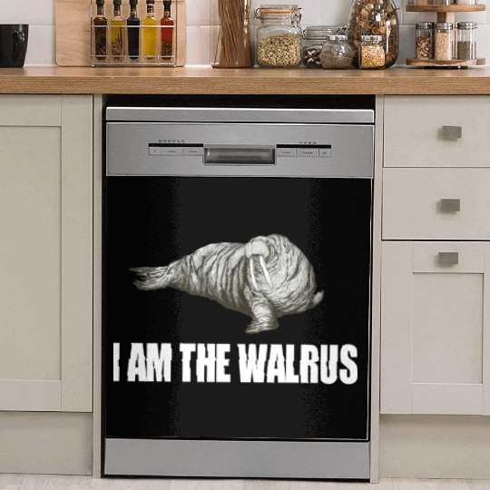 I Am The Walrus Dish Washer Covers