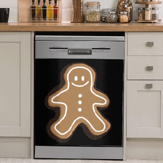 Gingerbread man Dish Washer Covers