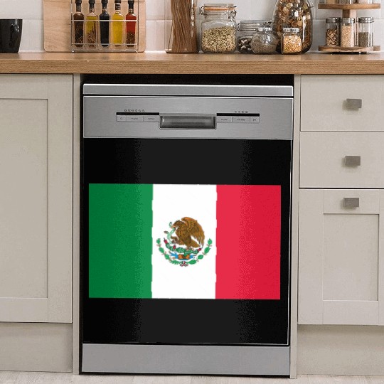 Mexican Flag Dish Washer Covers