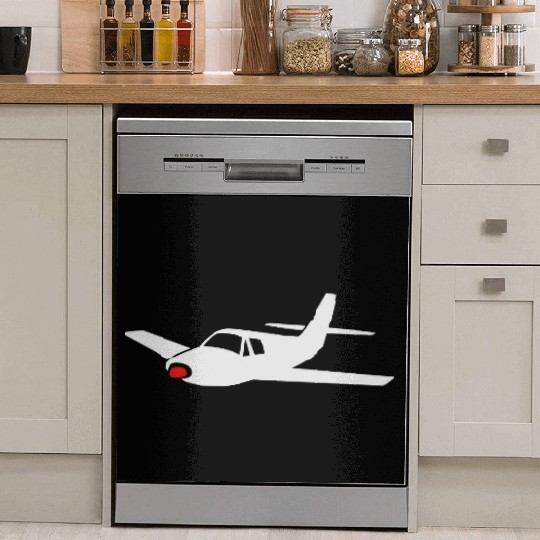little airplane (variable colors!) Dish Washer Covers