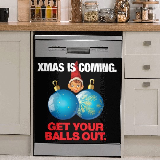 Christmas Balls Dish Washer Covers