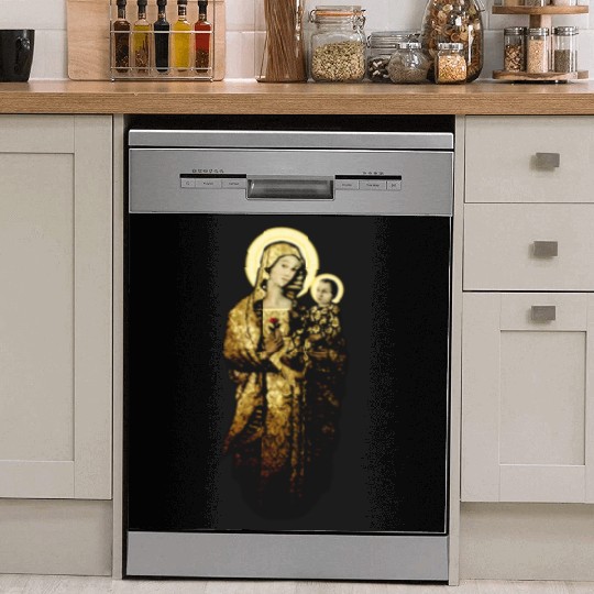 Our Virgin Mother (and Son) Dish Washer Covers