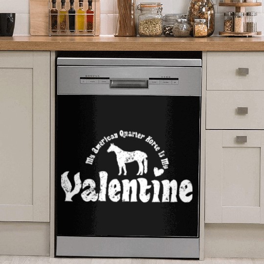 My Anti Valentine American Quarter Horse Dish Washer Covers