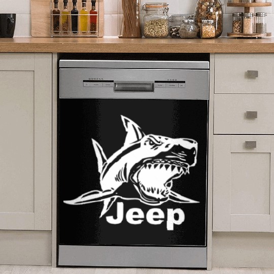 Jeep Great White Shark Dish Washer Covers