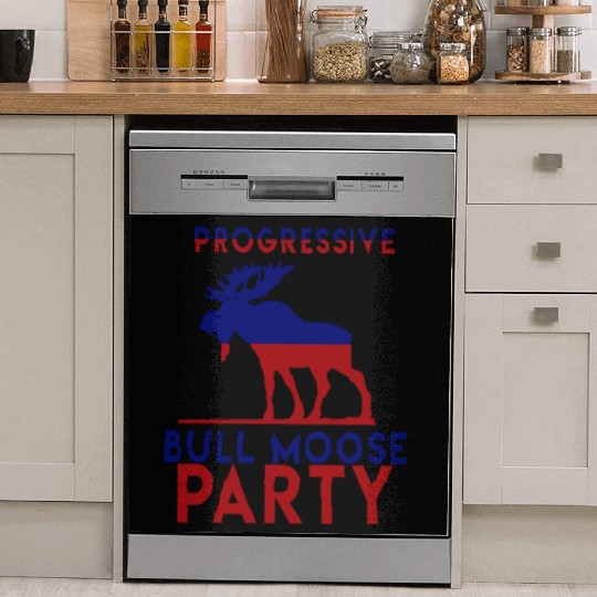 Bull Moose Party Progressive Teddy Roosevelt Dish Washer Covers