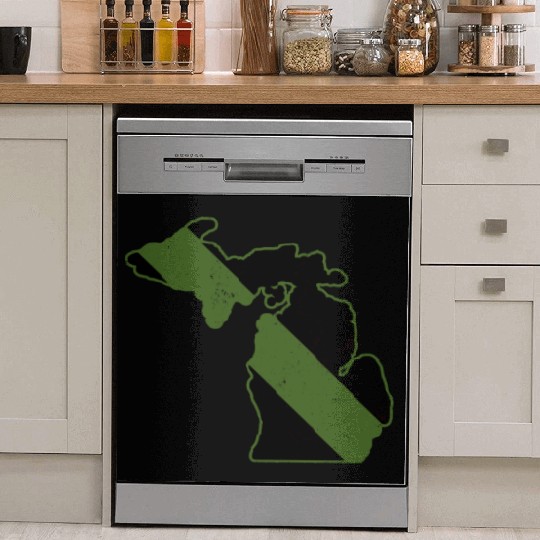 Game Warden CBP Michigan Border Patrol Park Ranger Dish Washer Covers