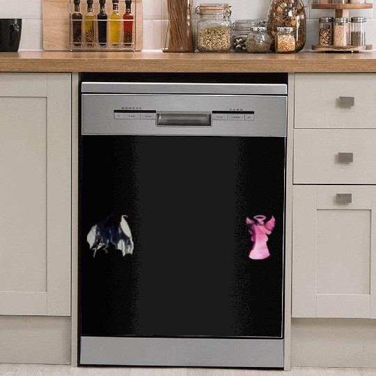 ANGEL vs DEVIL decisions choices good vs evil Dish Washer Covers