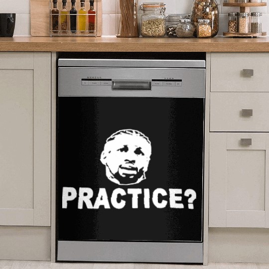 Allen Iverson practice Philadelphia 76Ers softball Dish Washer Covers