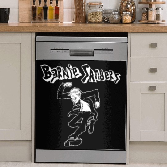 Bernie Sanders Punk Rock Circle Jerks Unisex berni Dish Washer Covers