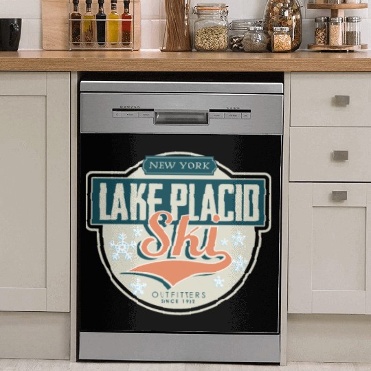 Skiing Ski Ski holidays Skier Lake Placid Outfitte Dish Washer Covers
