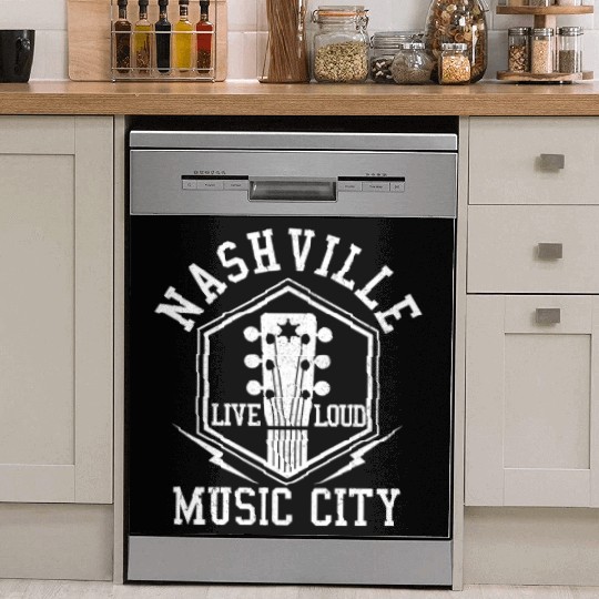 Nashville Tennessee - Country Music City Dish Washer Covers