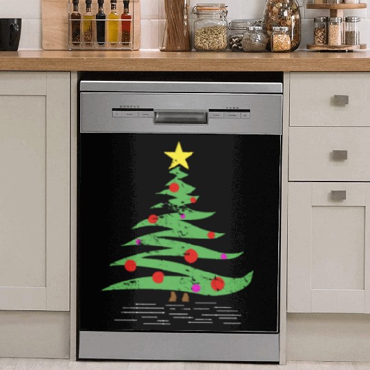 Christmas Tree gift winter kids grandparents Dish Washer Covers