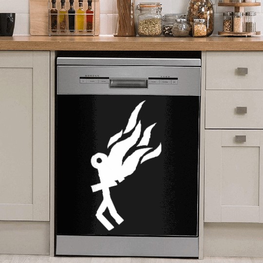 Burning Man Dish Washer Covers