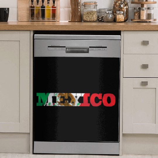 Mexico Mexican Flag Dish Washer Covers