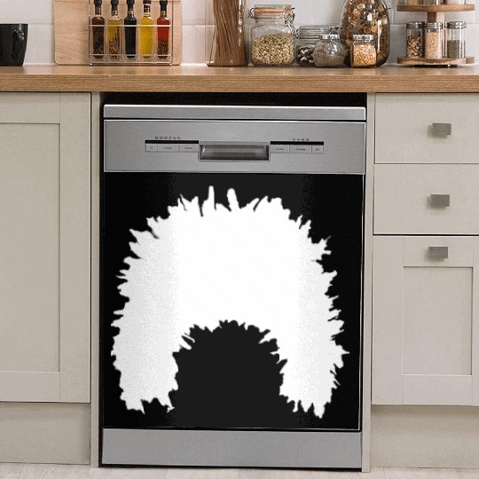 khabib nurmagomedov sheep hat no text white Dish Washer Covers