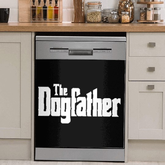 dog father Dish Washer Covers