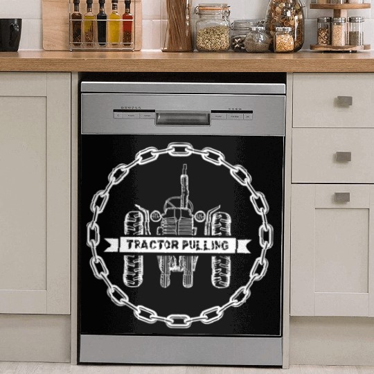 tractor pulling Dish Washer Covers