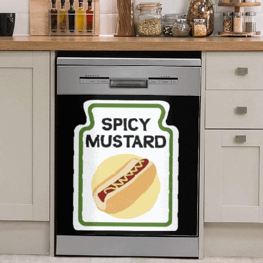 Spicy Mustard Dish Washer Covers Halloween Costume Funny Party
